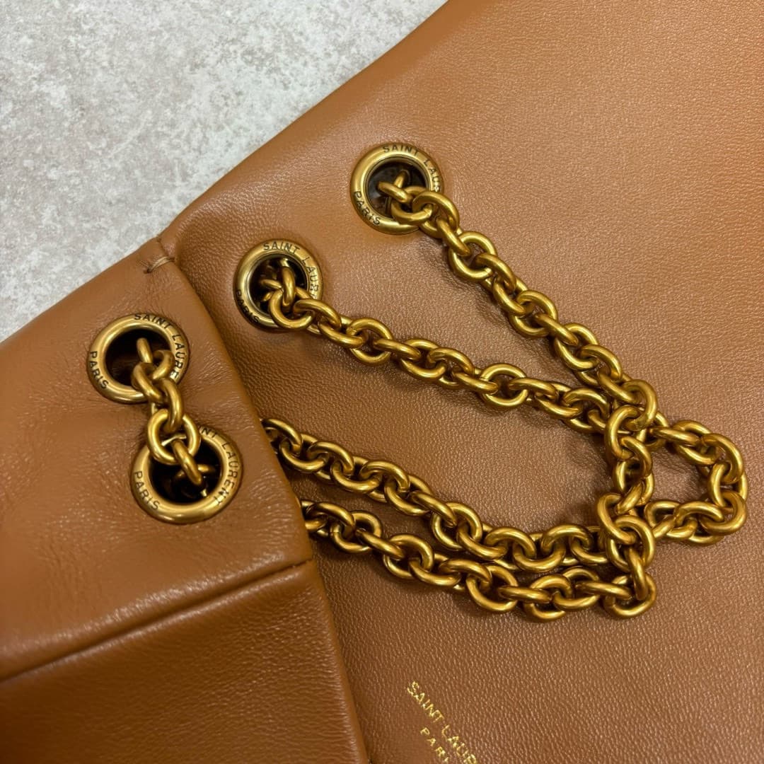 Saint Laurent Jamie 4.3 Shoulder Bag in Brown Leather 763475 High