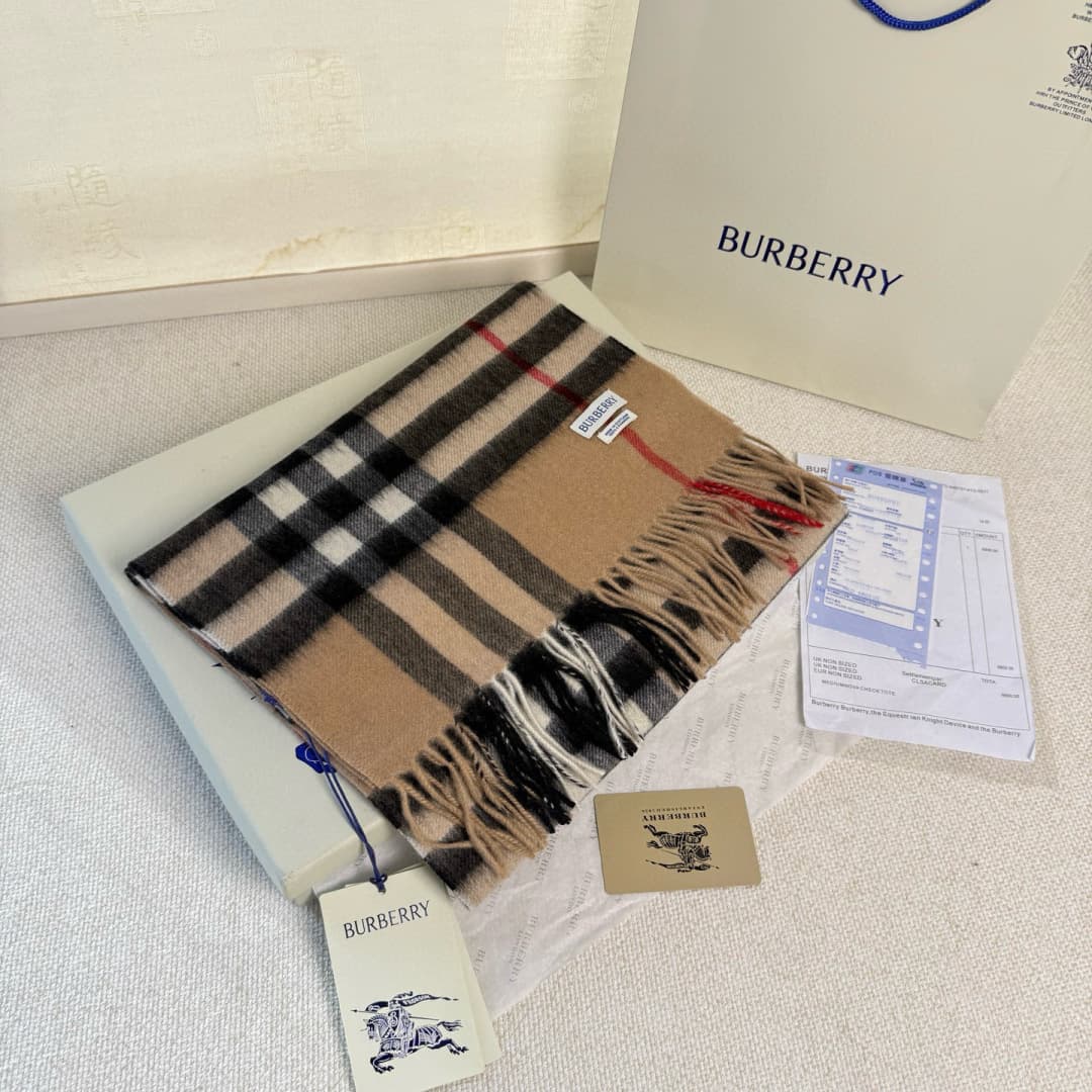Burberry Cashmere Scarf High