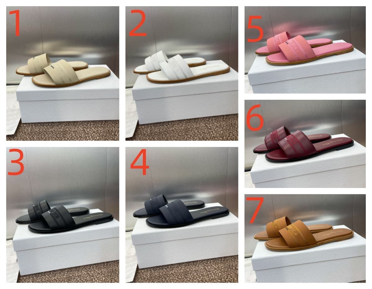 Dior Dway Slide Shoes Women