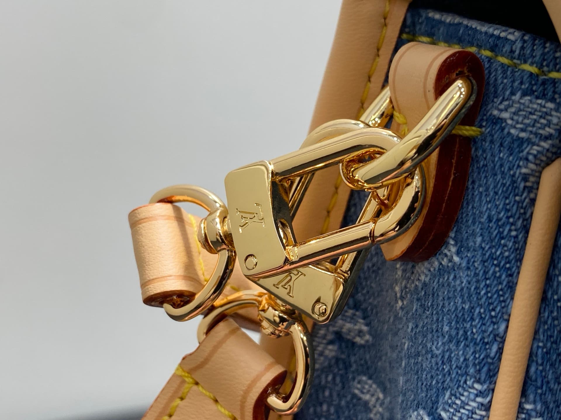 Louis Vuitton Nano Diane M27700 Blue Denim High