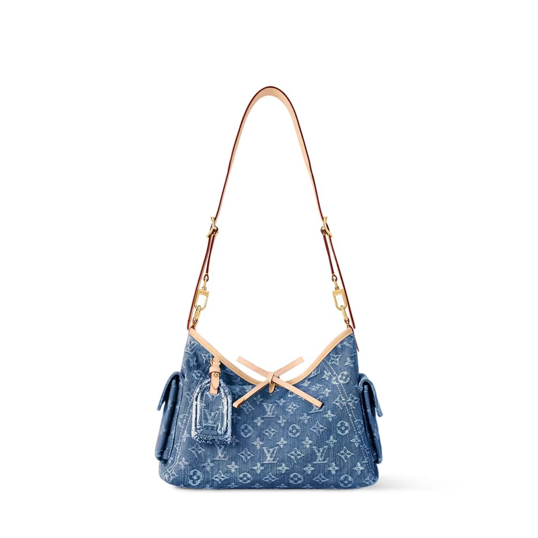 Louis Vuitton Carryall Cargo PM Blue Denim M28287 TOP