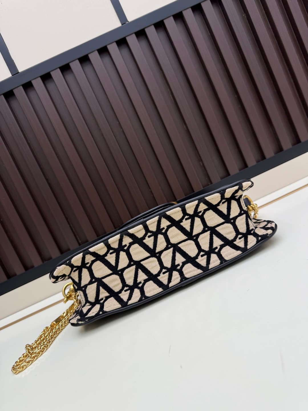 Valentino VLogo Garavani Loco Shoulder Bag in Toile Iconographe High