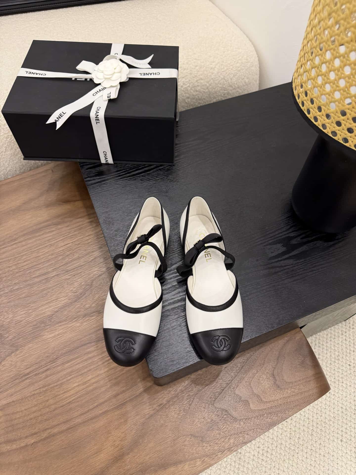 Chanel Mary Jane Flat Shoes Women