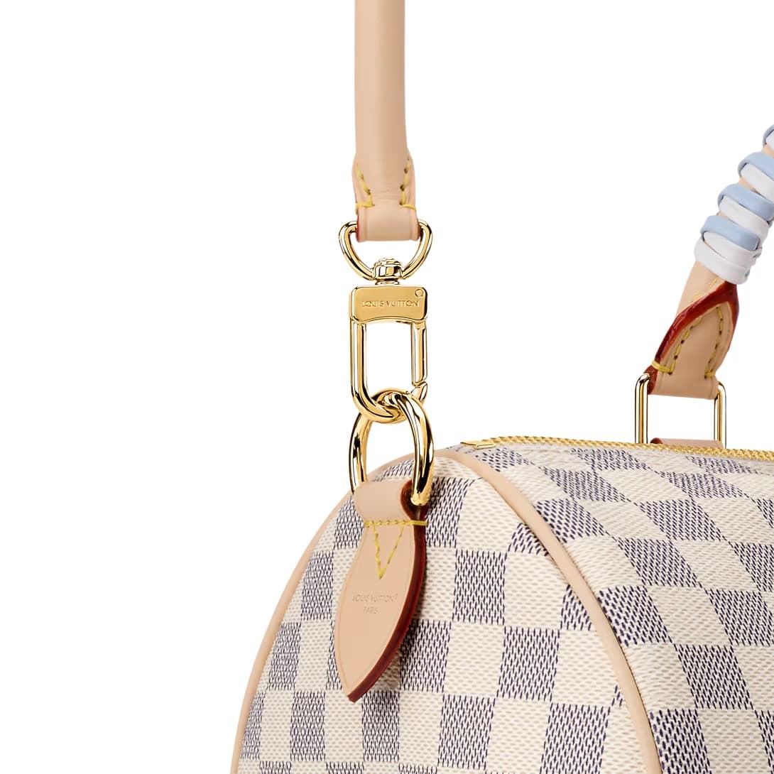 Louis Vuitton Speedy 30 Soft Damier Azur/Bleu Olympe Coated canvas N40908 High