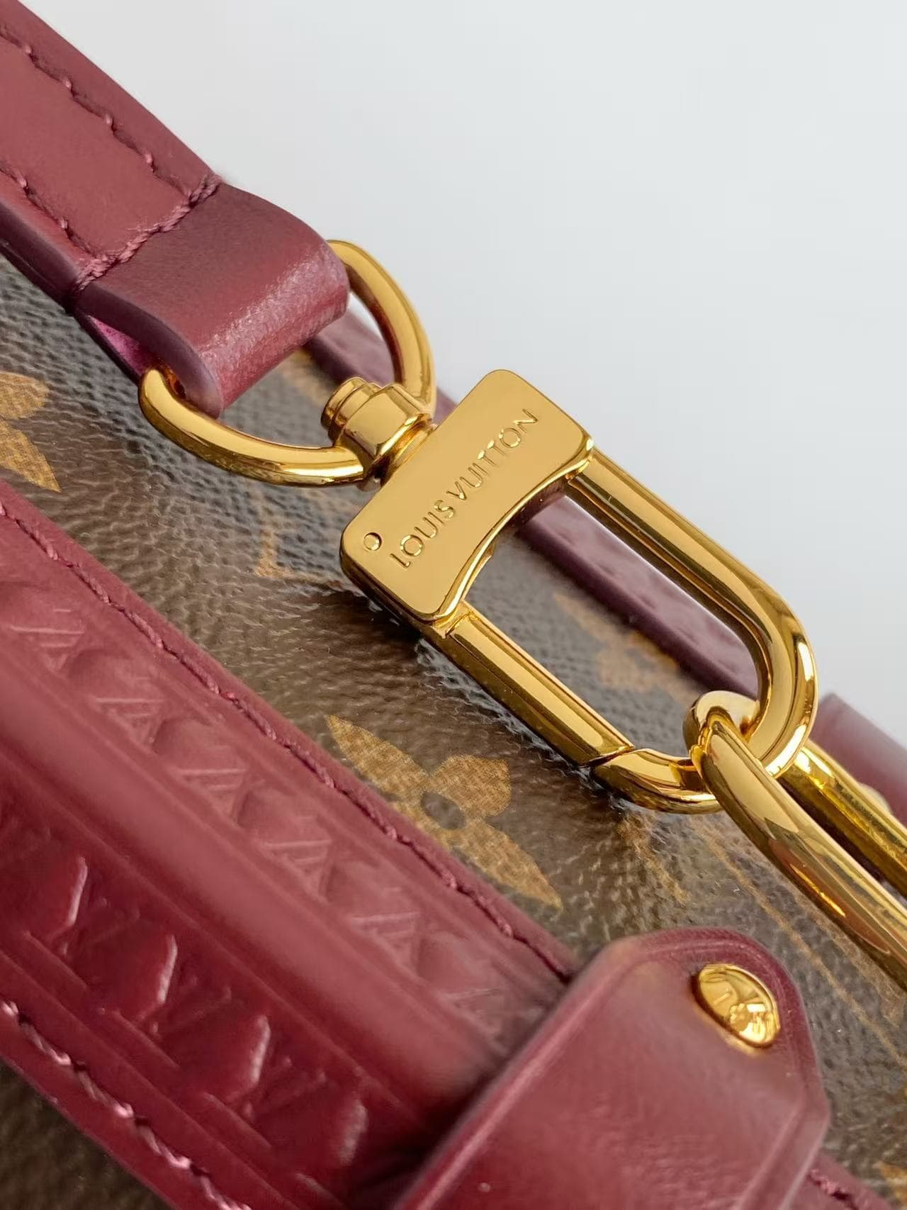 Louis Vuitton Side Trunk MM Monogram Ebene Coated canvas M28569 High