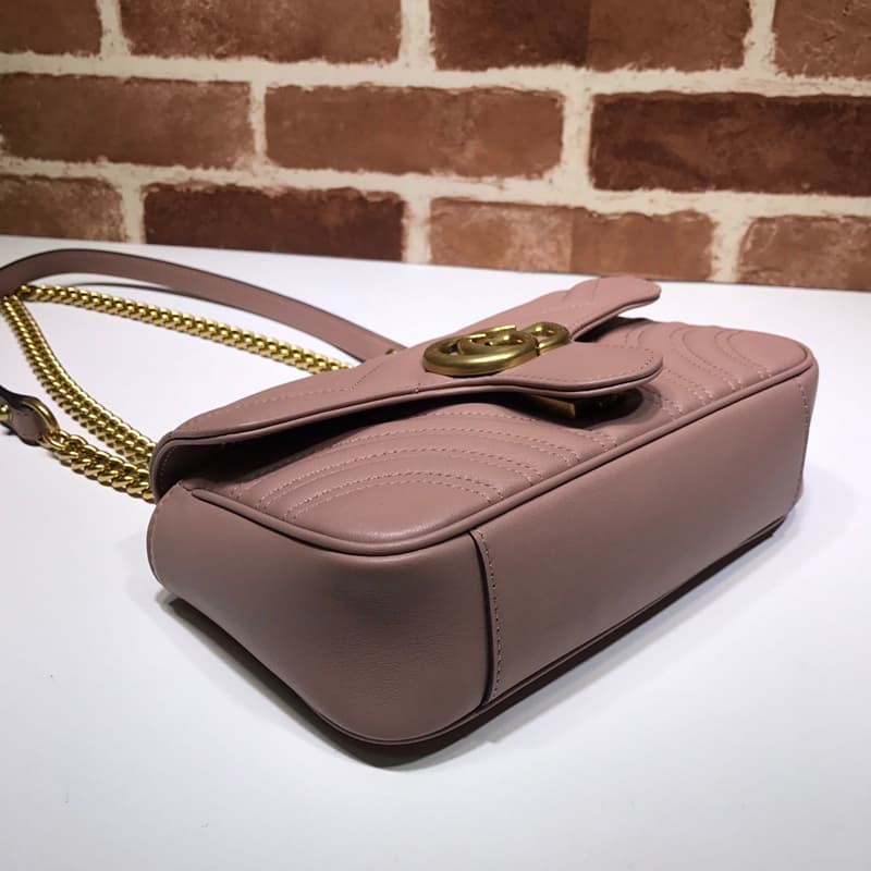 GG Marmont mini matelassé shoulder bag 446744 High