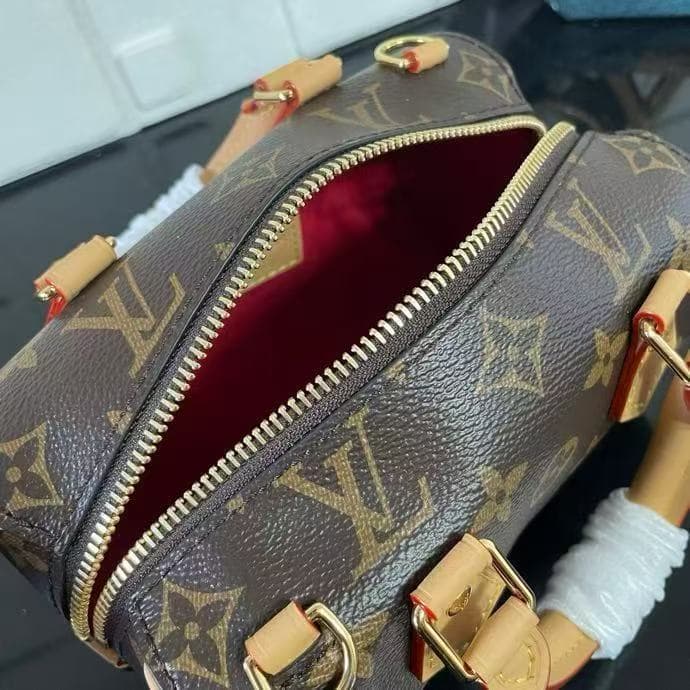 Louis Vuitton Nano Speedy Dating Monogram Coated Canvas M13226 High