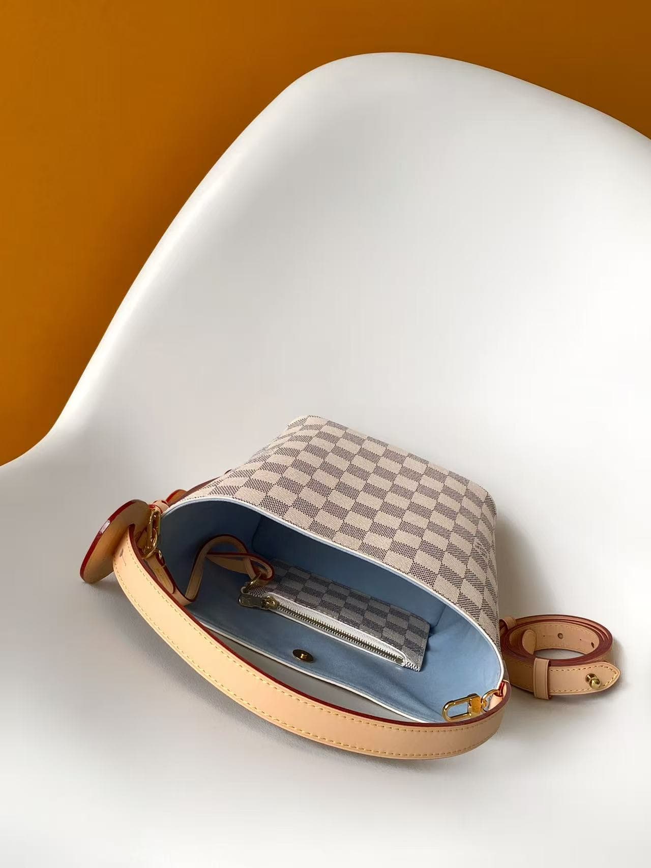 Louis Vuitton All In BB Damier Azur coated canvas N40855 High