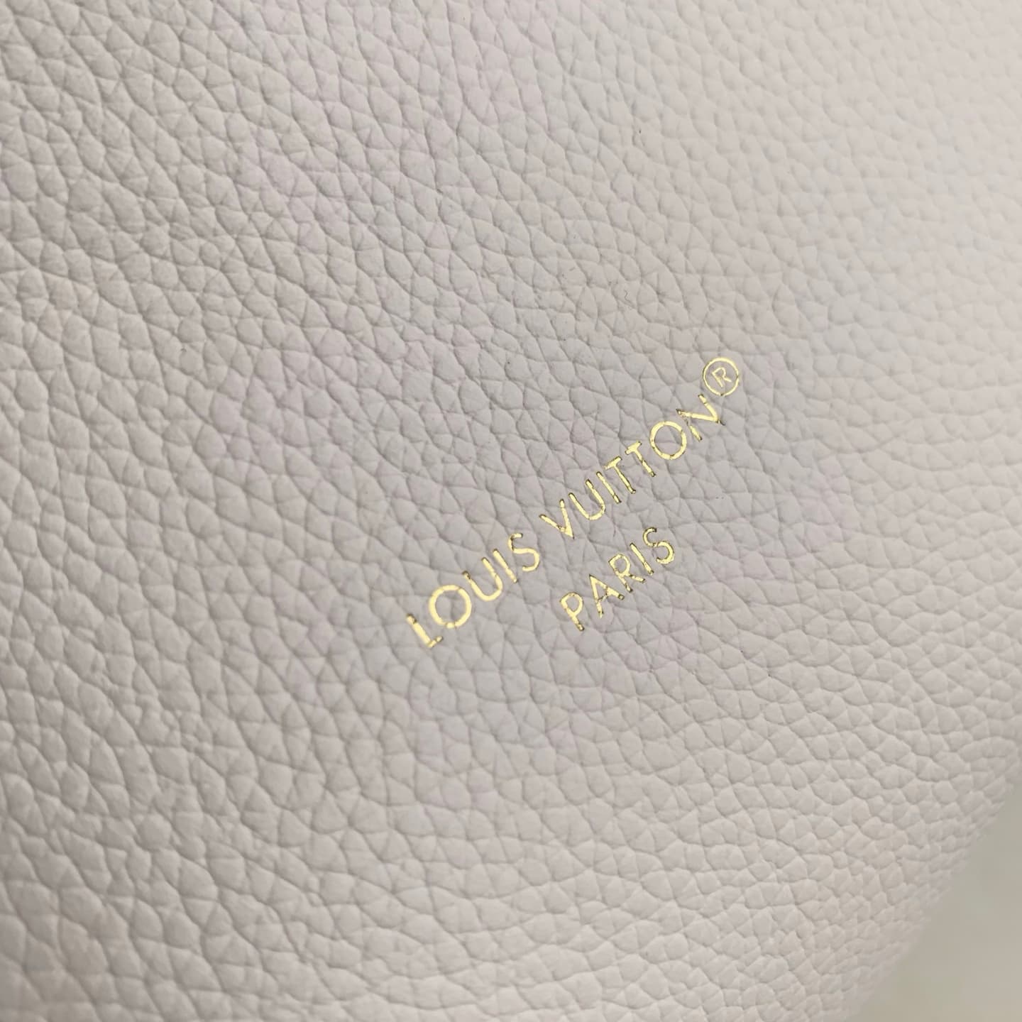 Louis Vuitton Side Trunk PM Chalk Calf leather M27438 High