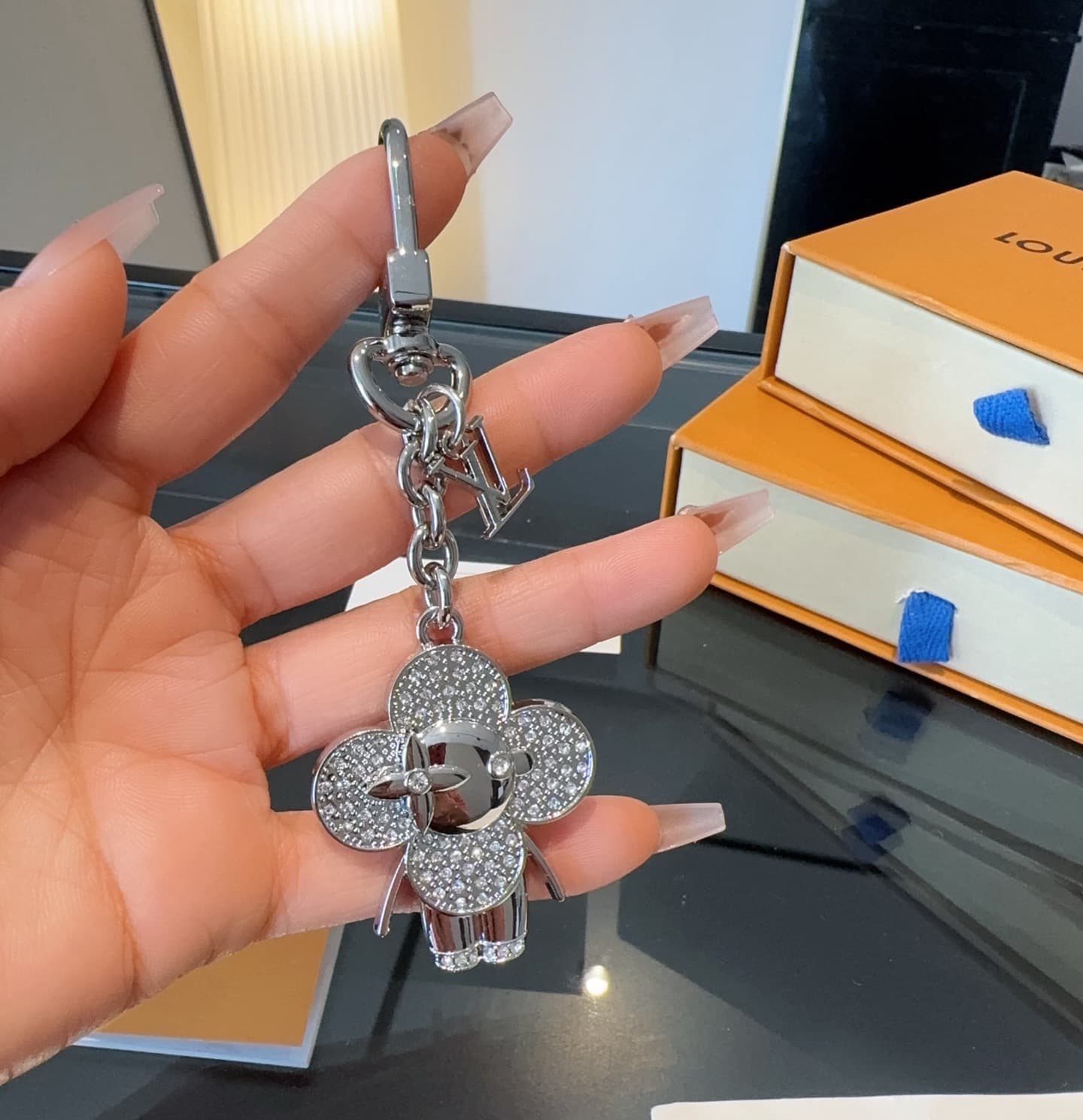 Louis Vuitton Vivienne Baker Bag Charm Key Holder