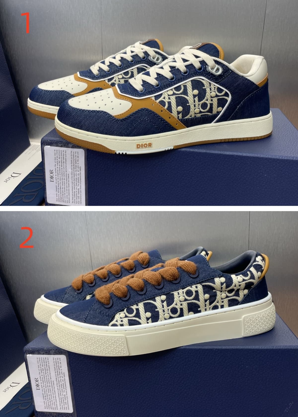 Dior OBLIQUE B27 Sneaker shoes Men Women