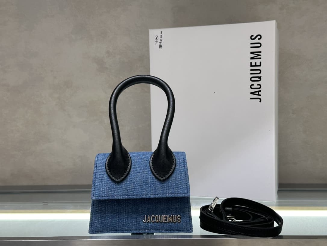 Jacquemus Le Chiquito Denim Bag High