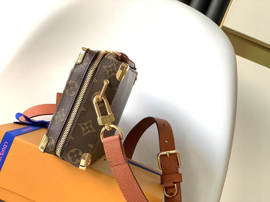 Louis Vuitton LVXNBA HANDLE TRUNK Monogram coated canvas M45785 High