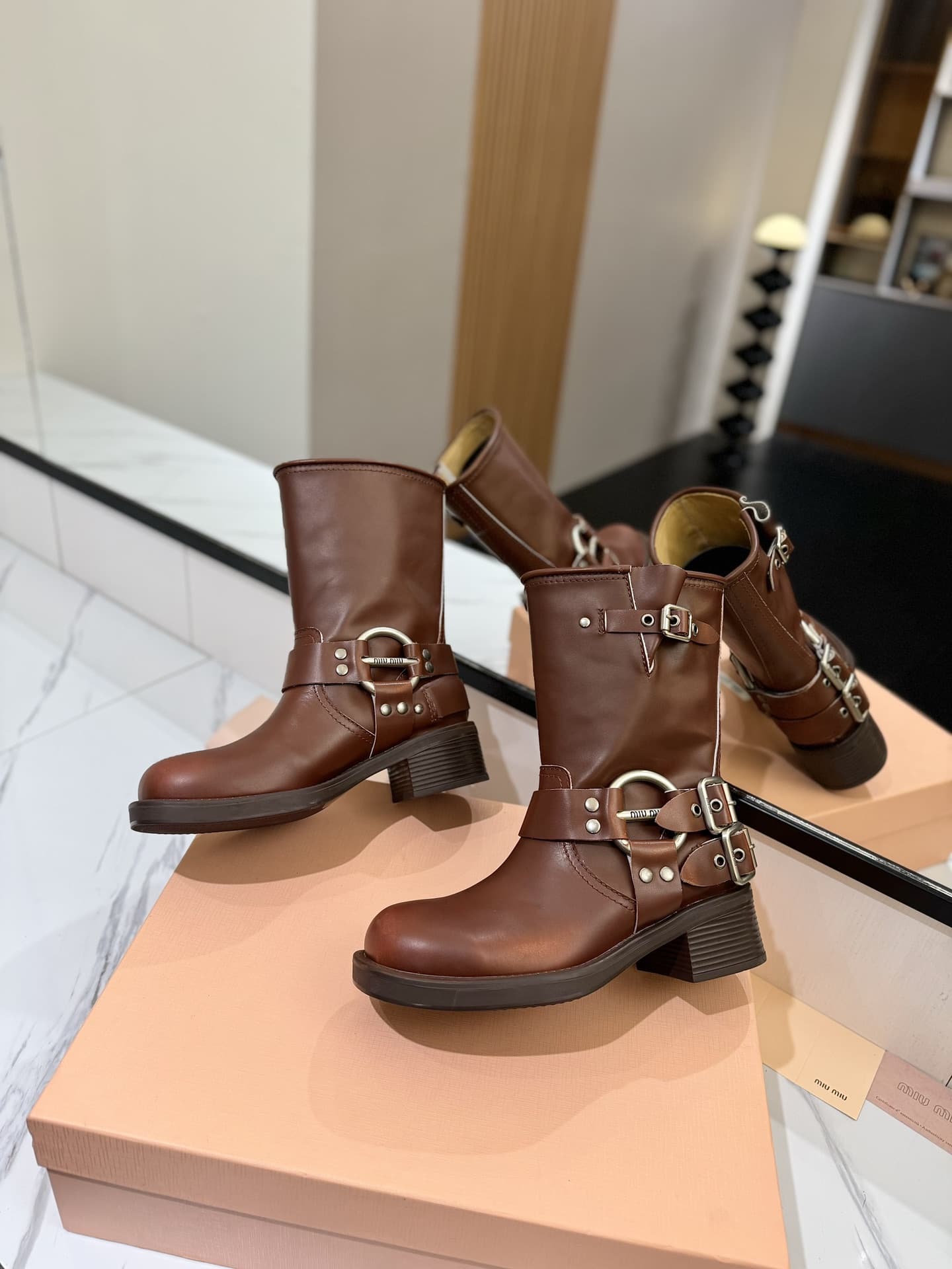 Miu Miu Boots Shoes Women