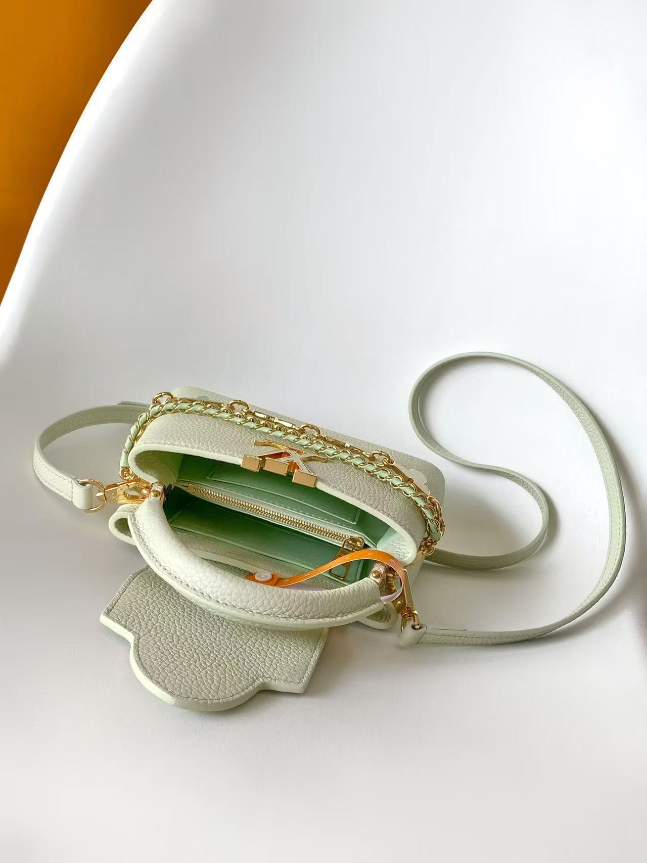 Louis Vuitton Capucines Mini Minty Taurillon leather M29951 TOP