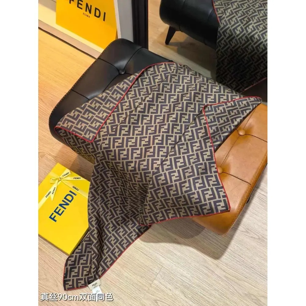 Fendi Roma Silk Scarf