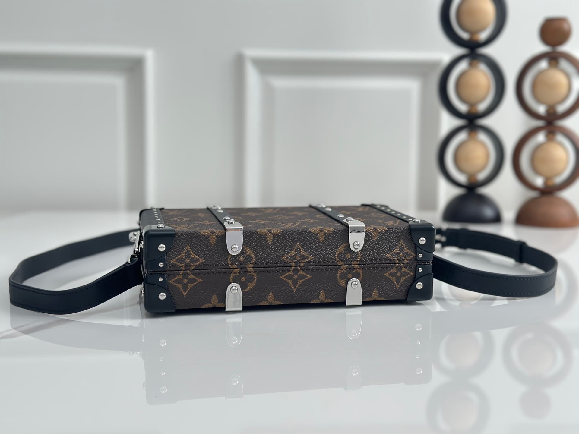 Louis Vuitton Neo Wallet Trunk Monogram coated canvas M20953 High