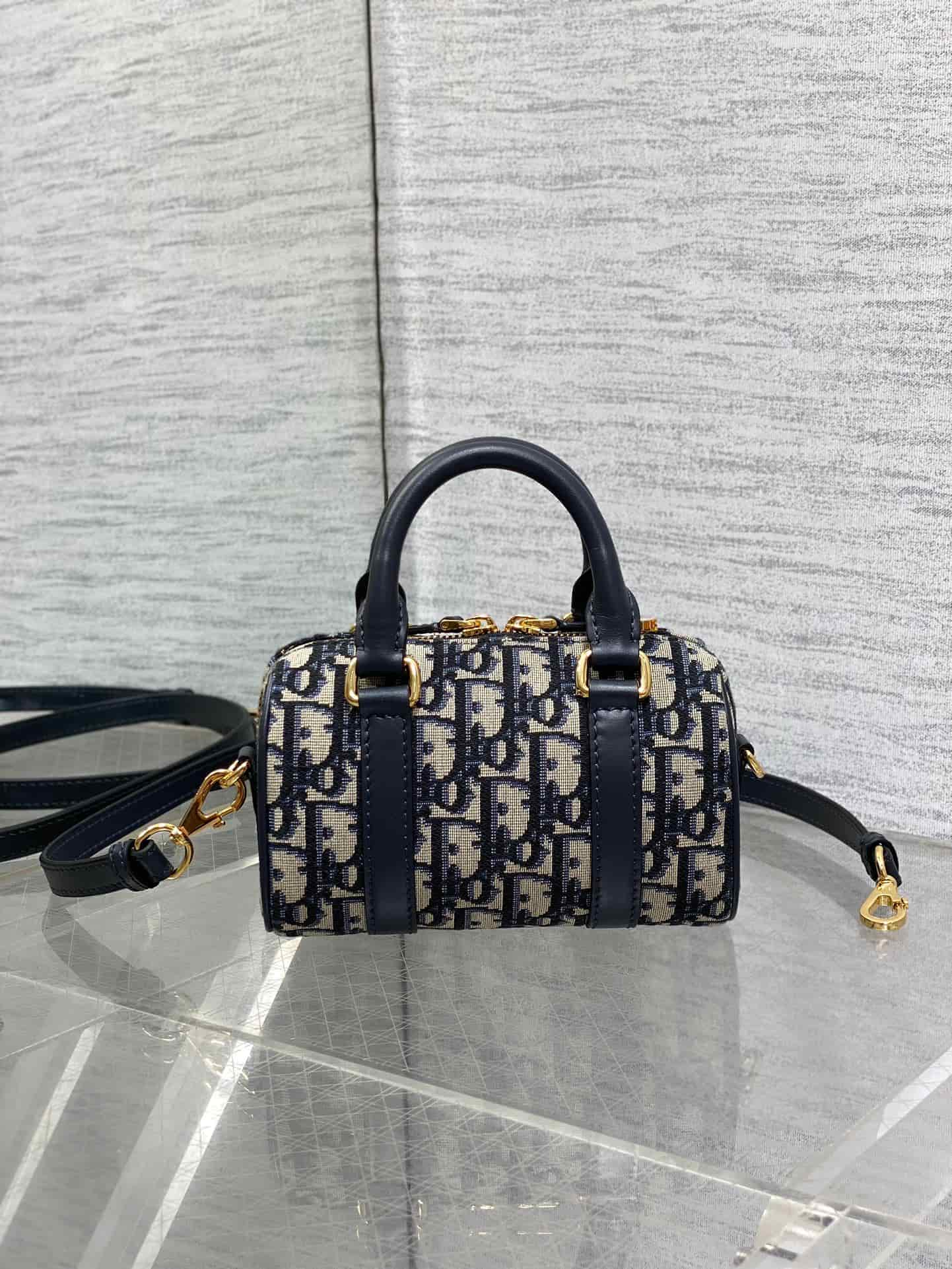 Dior Groove 17 Bag Black Oblique Jacquard High