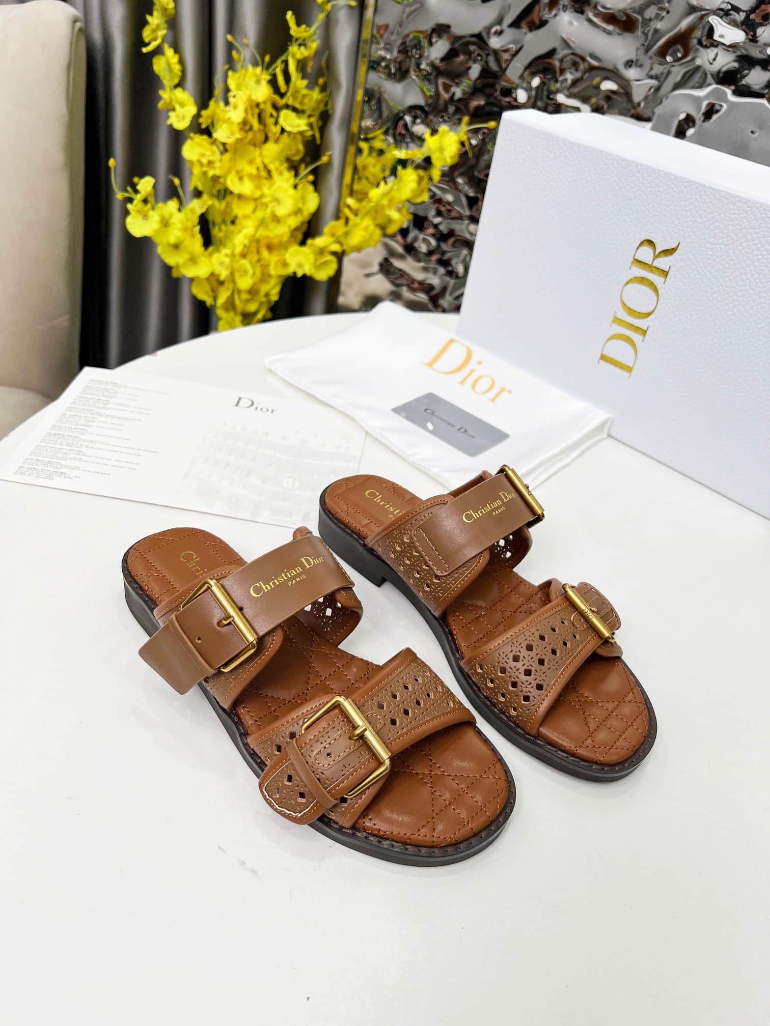 Dior D-Avenue Slide Shoes Women