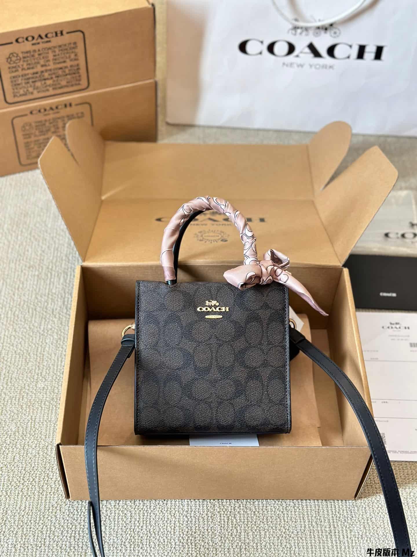Coach Mini Cally Crossbody In Signature Canvas