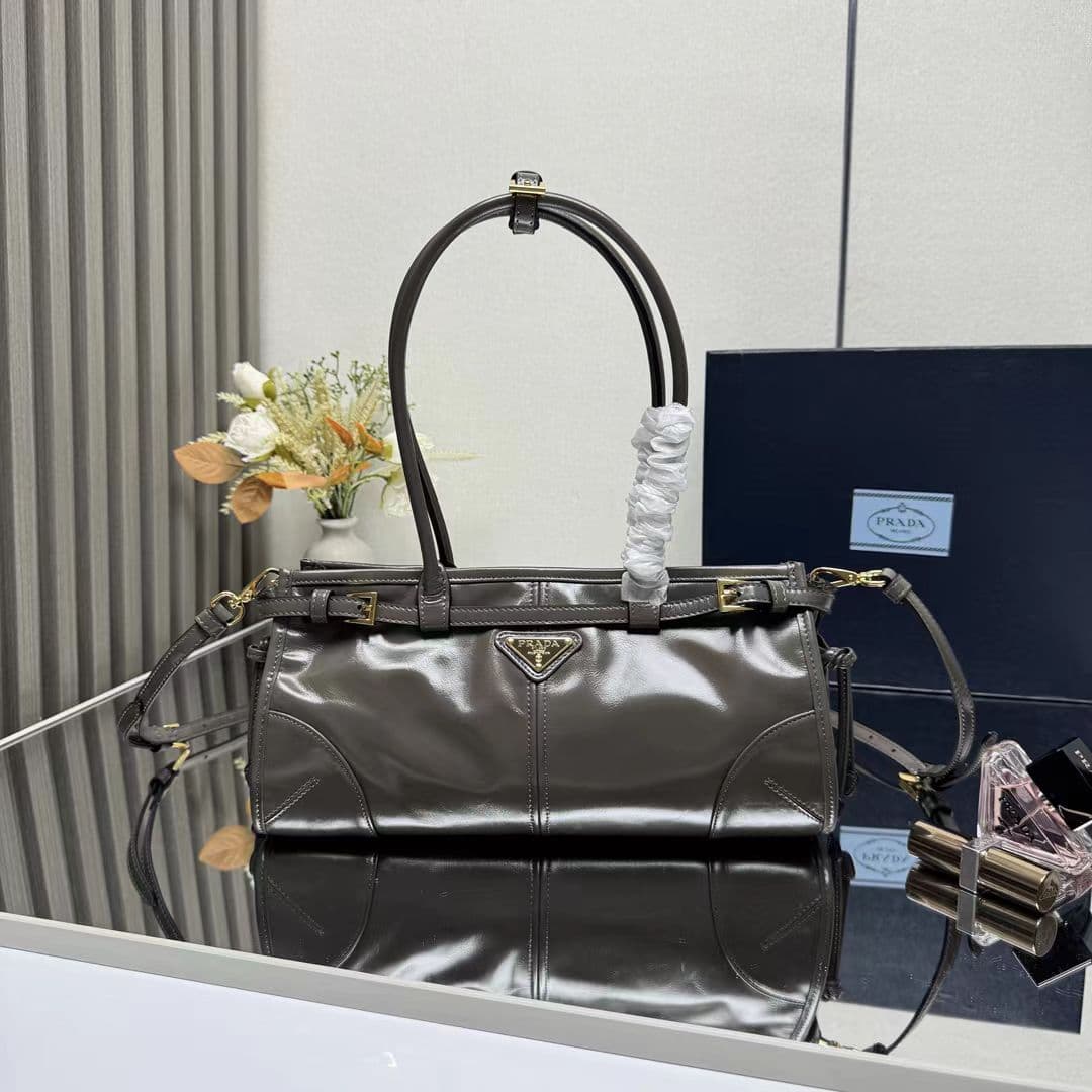 Prada Bonnie Medium leather handbag 1BA426 High