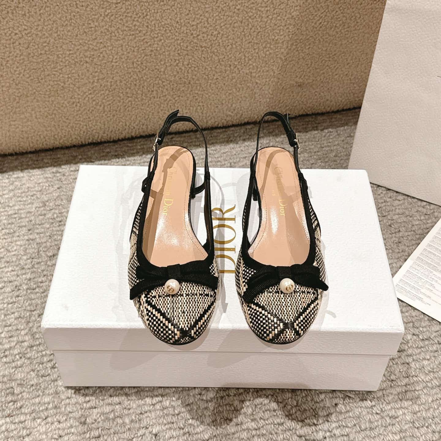 Dior Ballet Slingback Pump Shoes Women