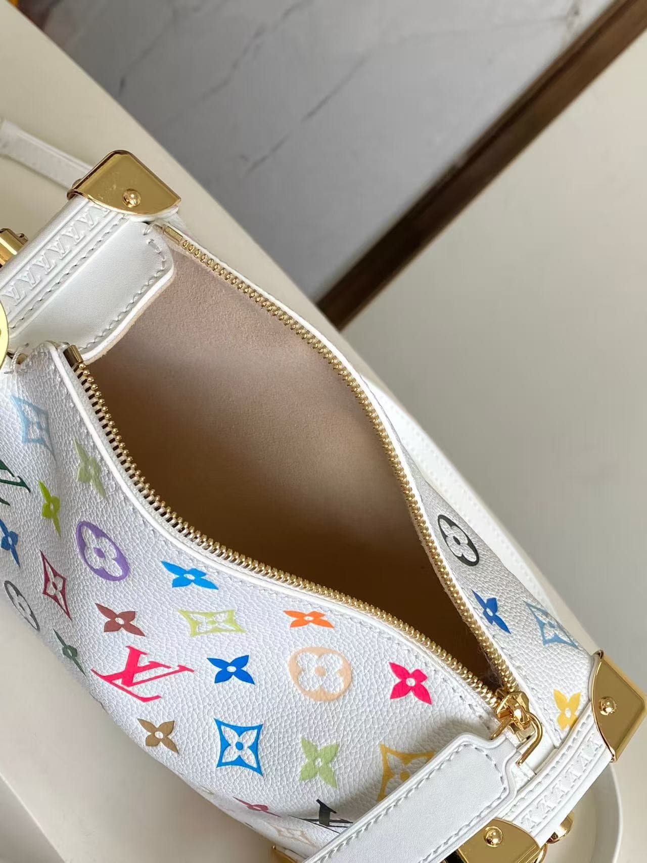 Louis Vuitton x Murakami Side Trunk MM Cowhide M14046 High