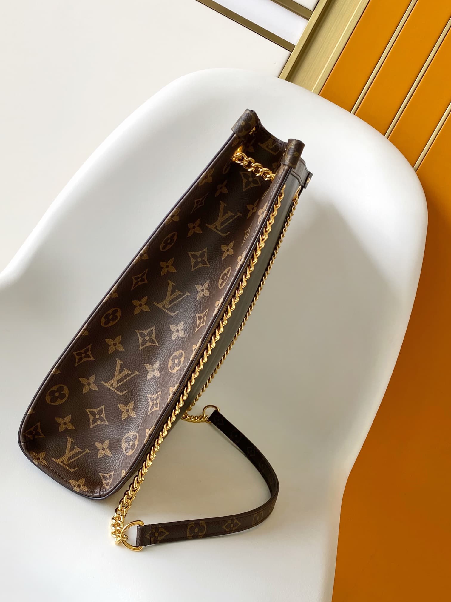 Louis Vuitton Nova MM Black Calfskin leather M13137 High