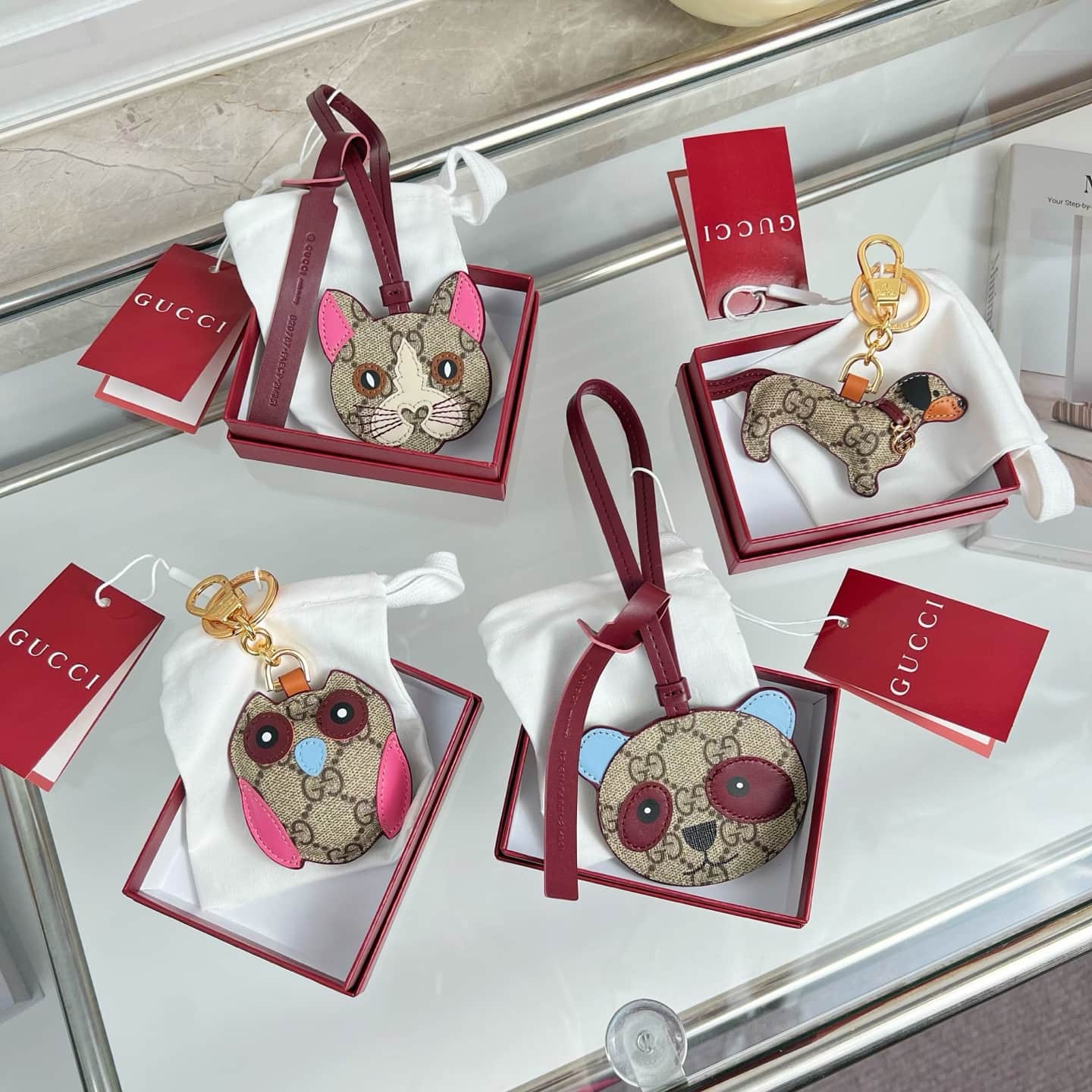 Gucci Owl-shaped bag charm