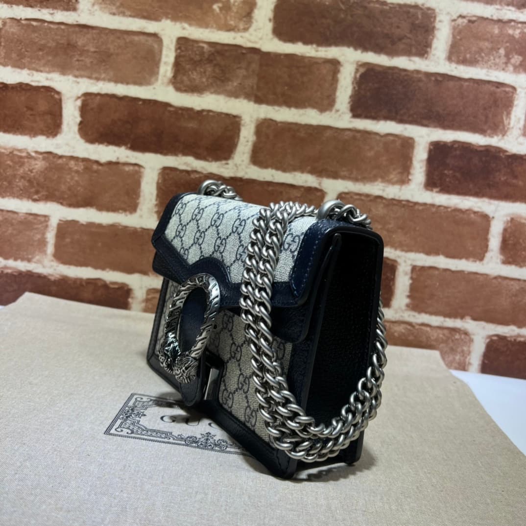 Dionysus GG Supreme mini Bag 421970 Black High