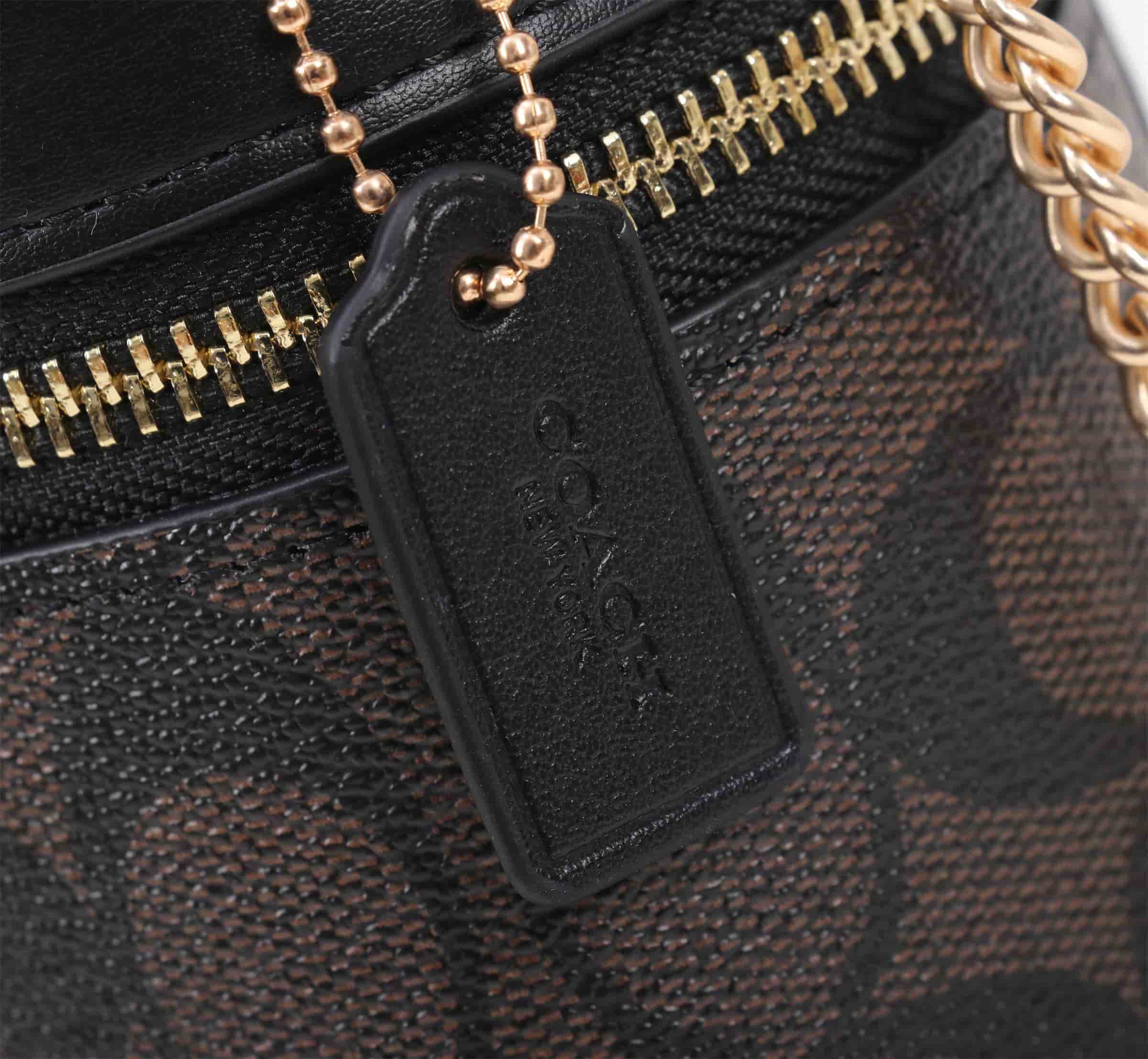 COACH Ava Crossbody Bag in Signature Canvas Brown CY733 High
