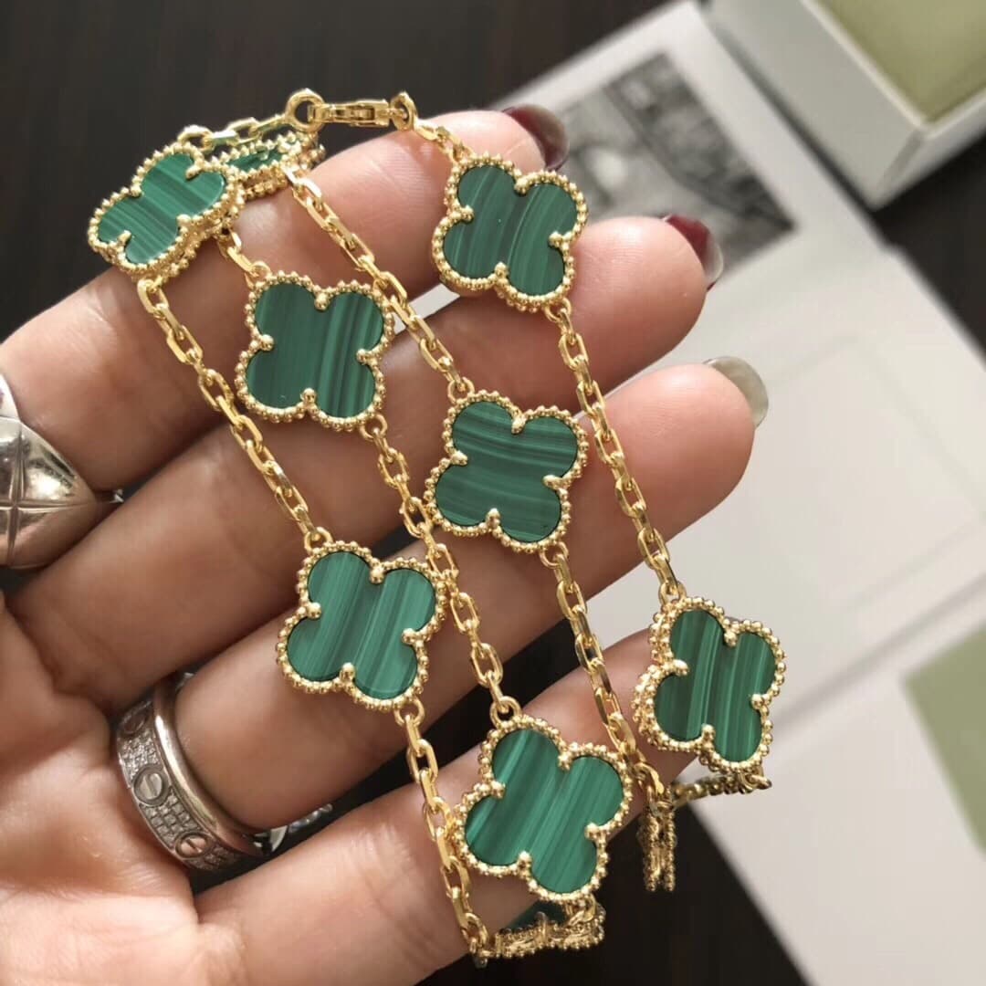 Van Cleef & Arpels Alhambra Necklaces High-end version V gold plating
