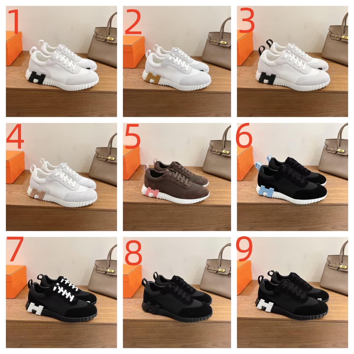 Hermes Bouncing sneaker Shoes Men Women