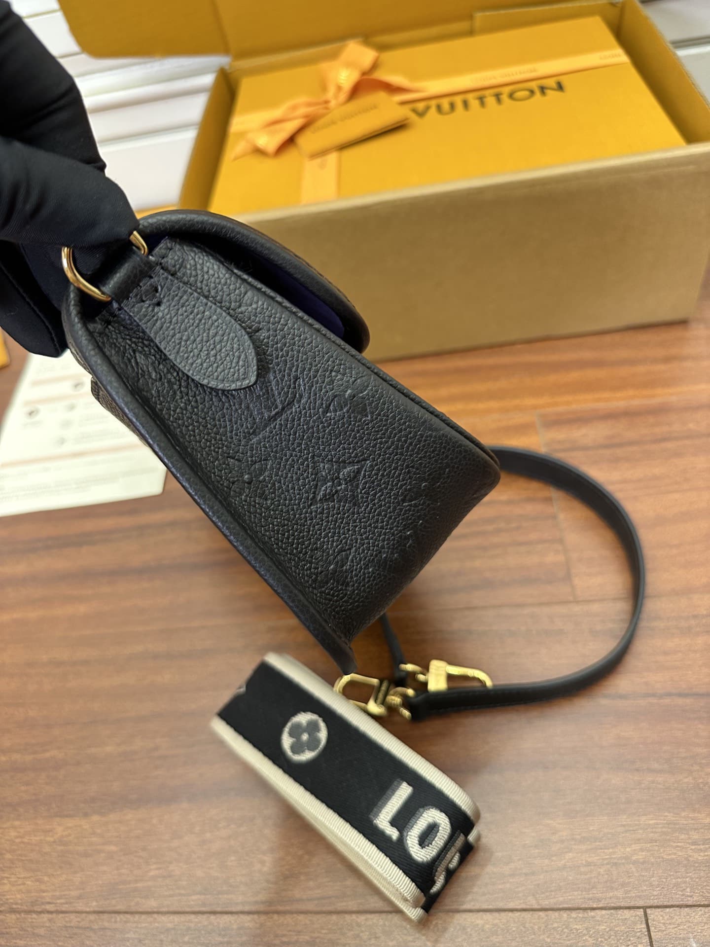 Louis Vuitton Diane Monogram Empreinte Leather M46386 Top