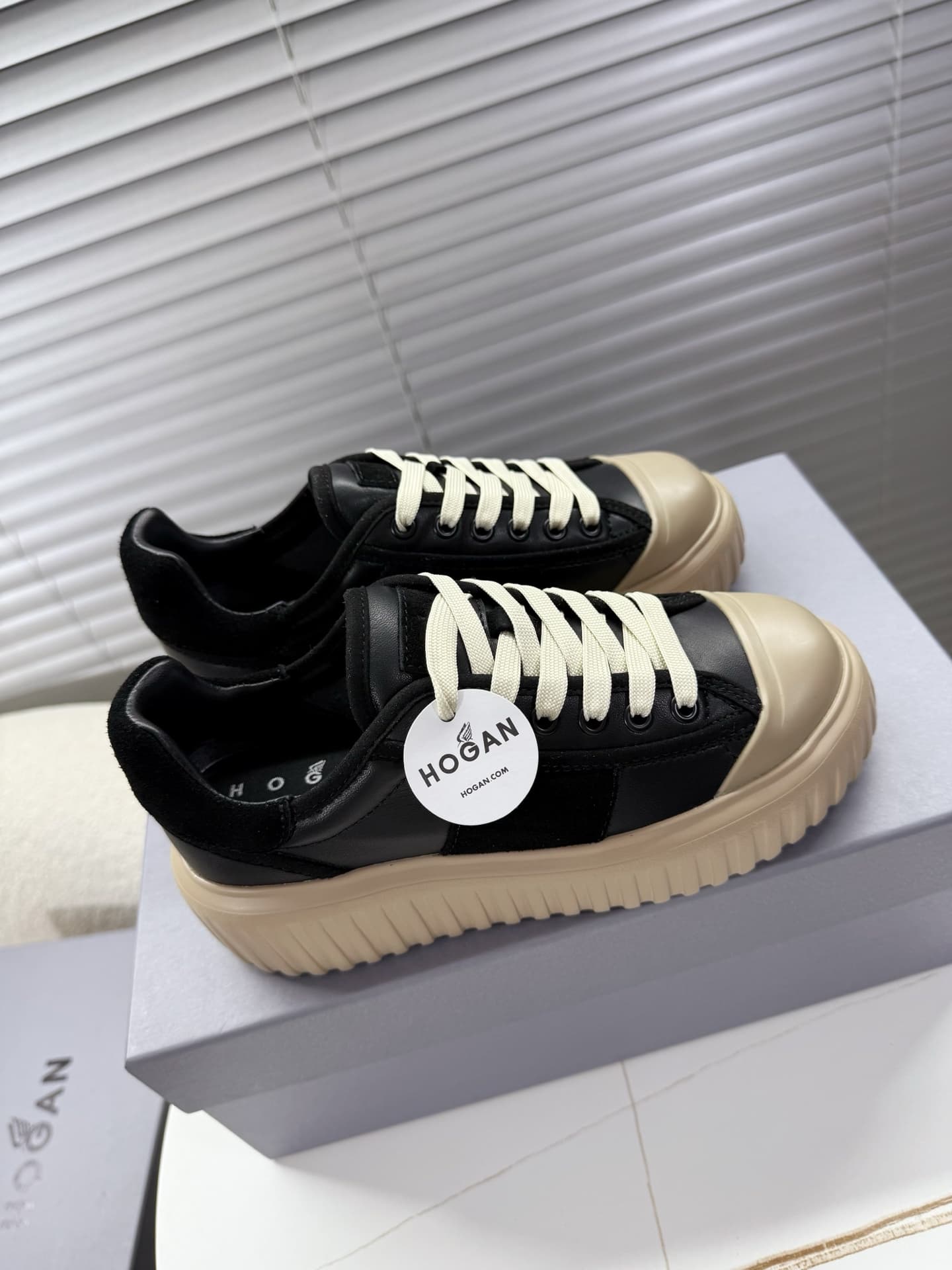 Hogan H-Stripes Sneakers Shoes Men Women