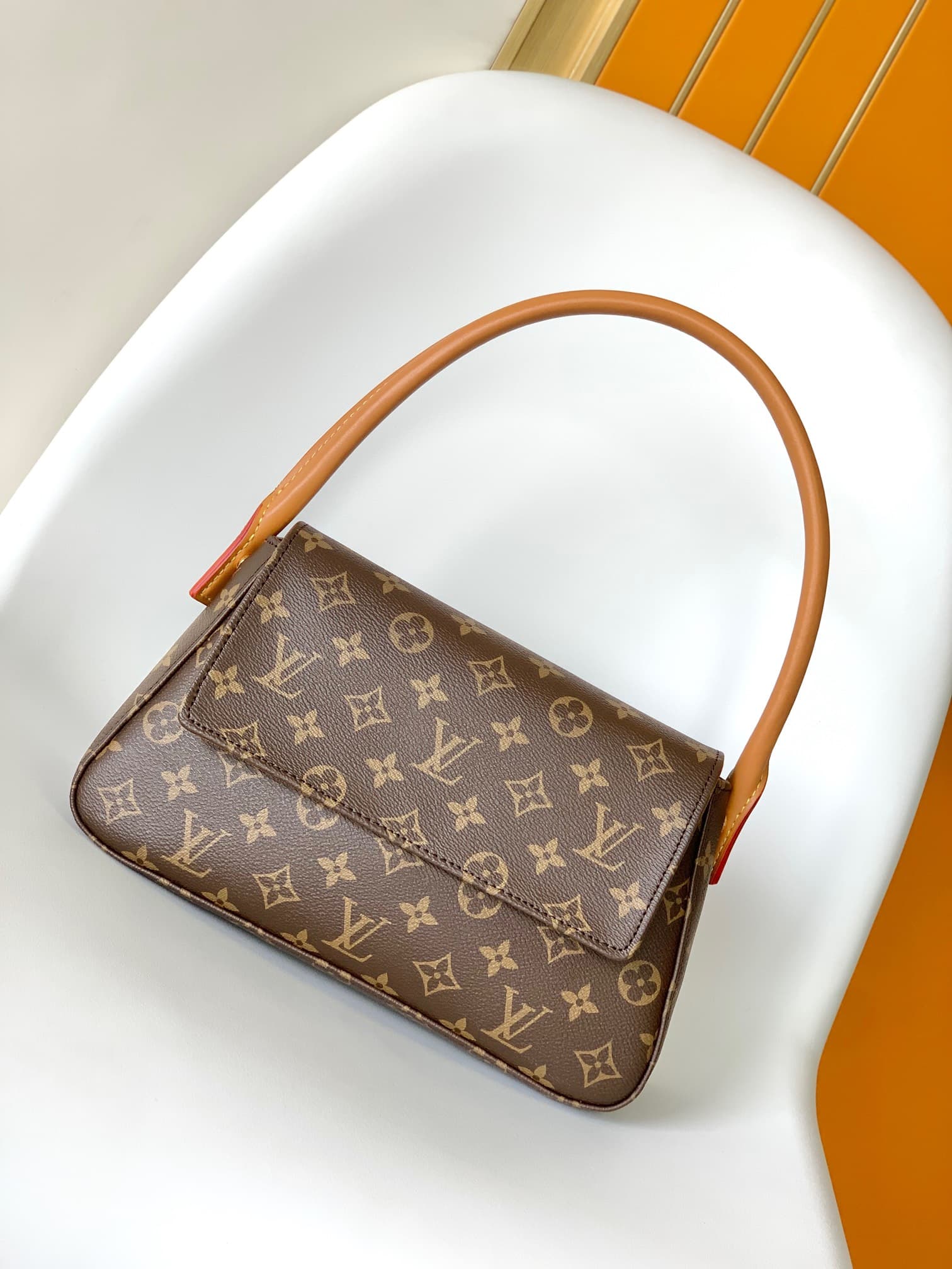 Louis Vuitton Mini Looping Bag in Monogram Canvas M51147 High