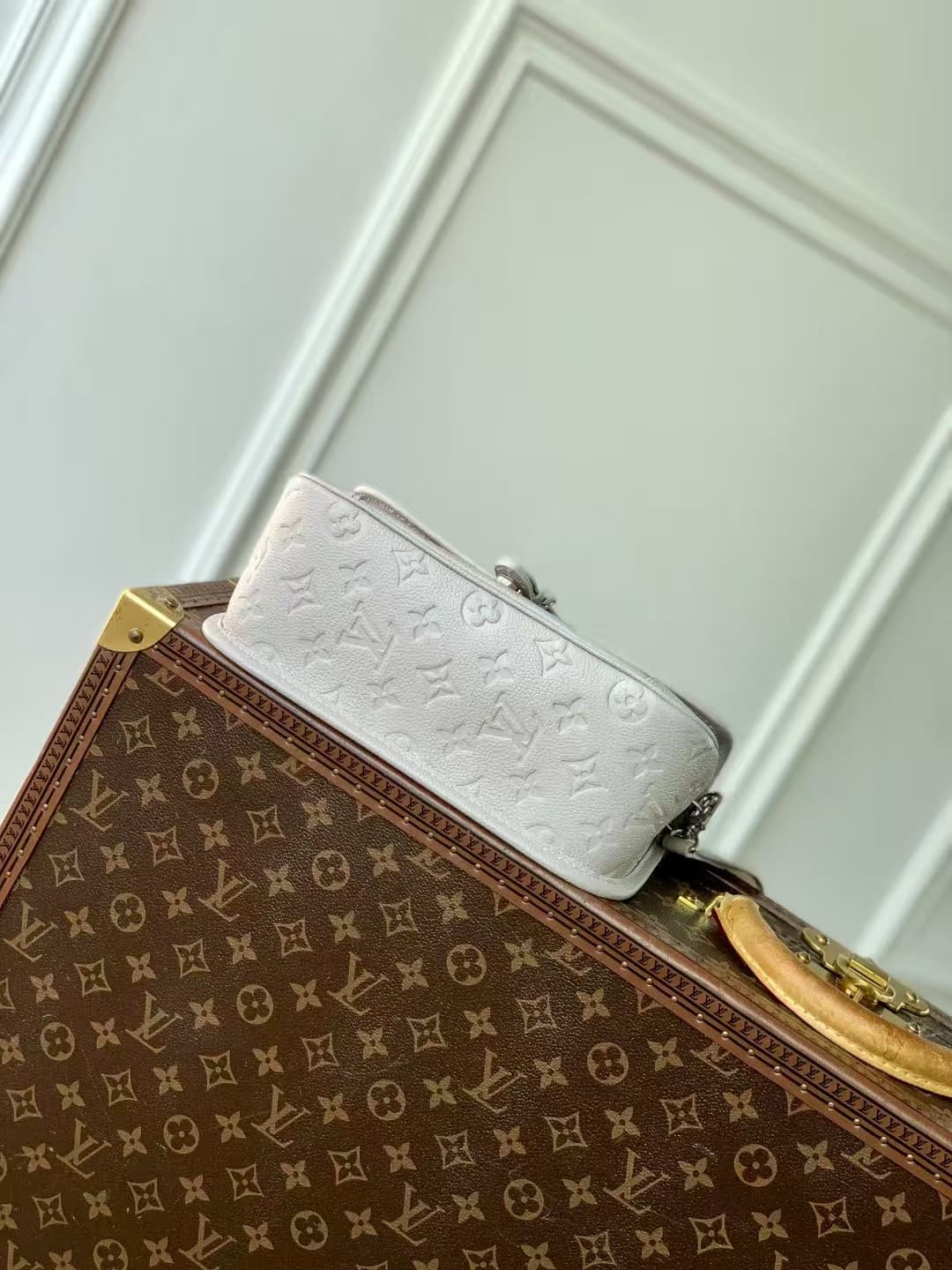 Louis Vuitton Diane Monogram Empreinte leather M14214 High