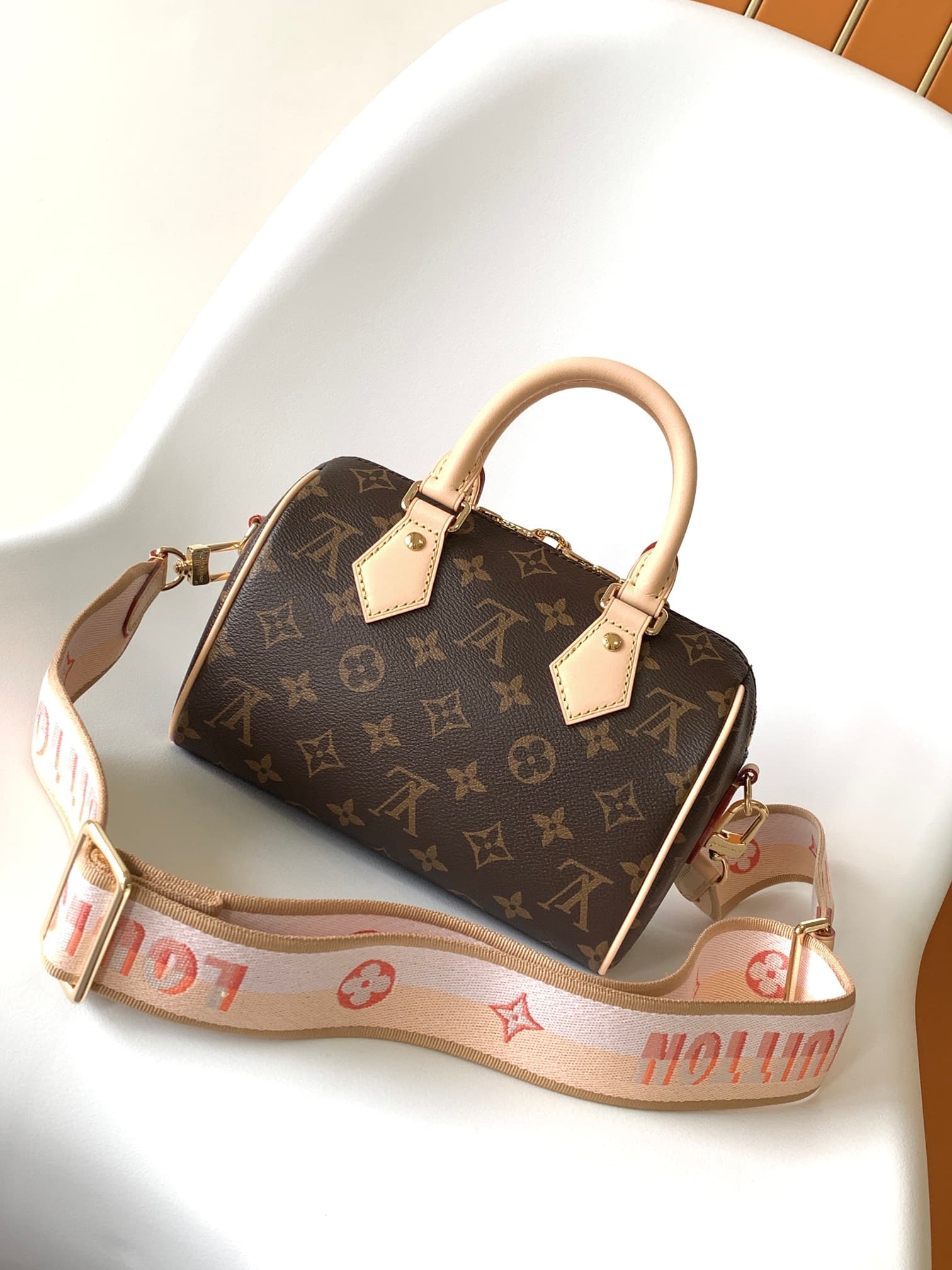 Louis Vuitton SPEEDY BANDOULIÈRE 20 Monogram coated canvas M46594 High