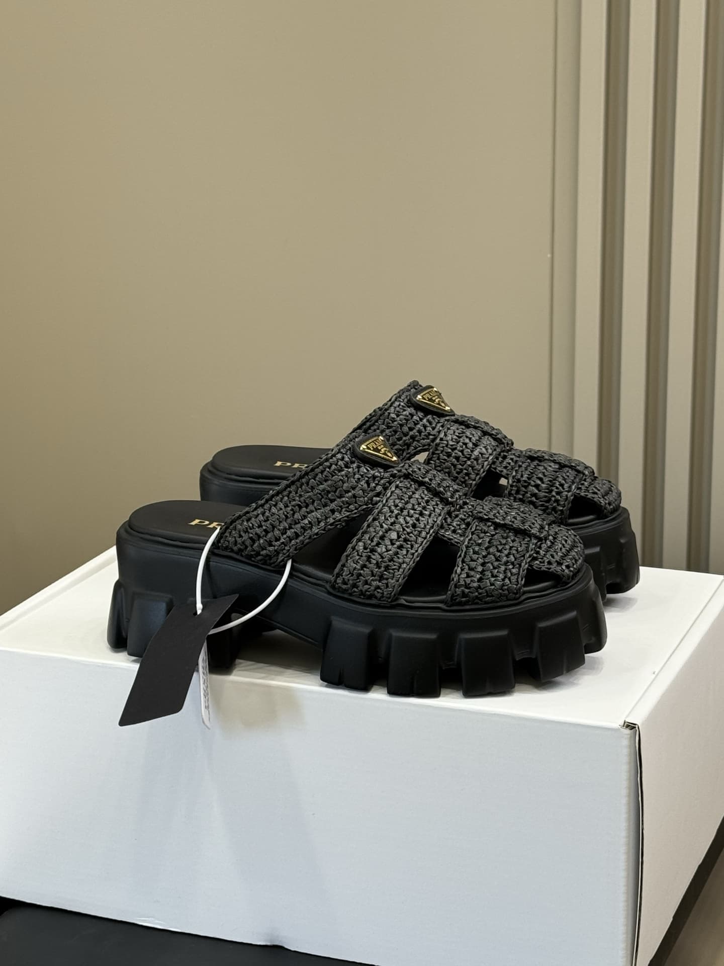 Prada Monolith rubber mules Women
