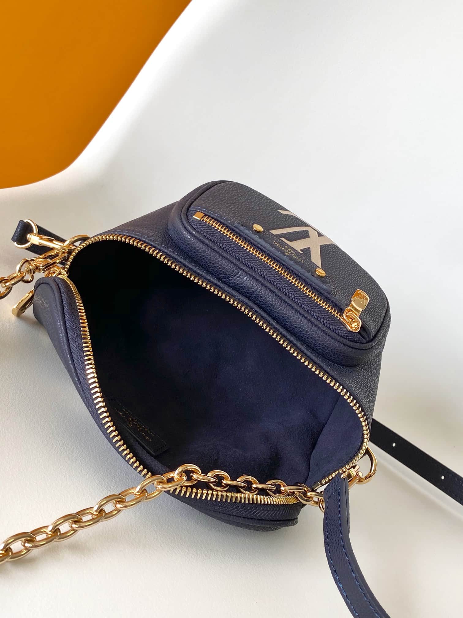 Louis Vuitton Mini Bumbag Empreinte Monogram Giant M85636 High