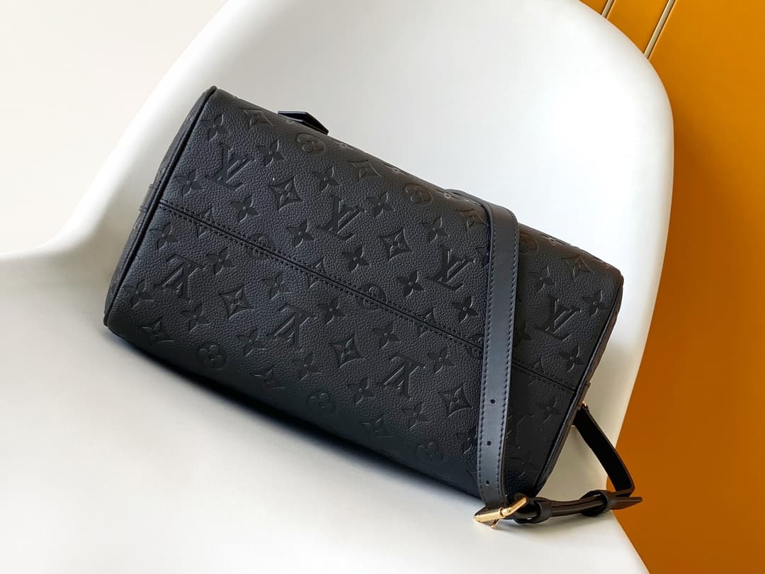 Louis Vuitton Speedy Soft 30 Monogram Empreinte Leather M47186 High