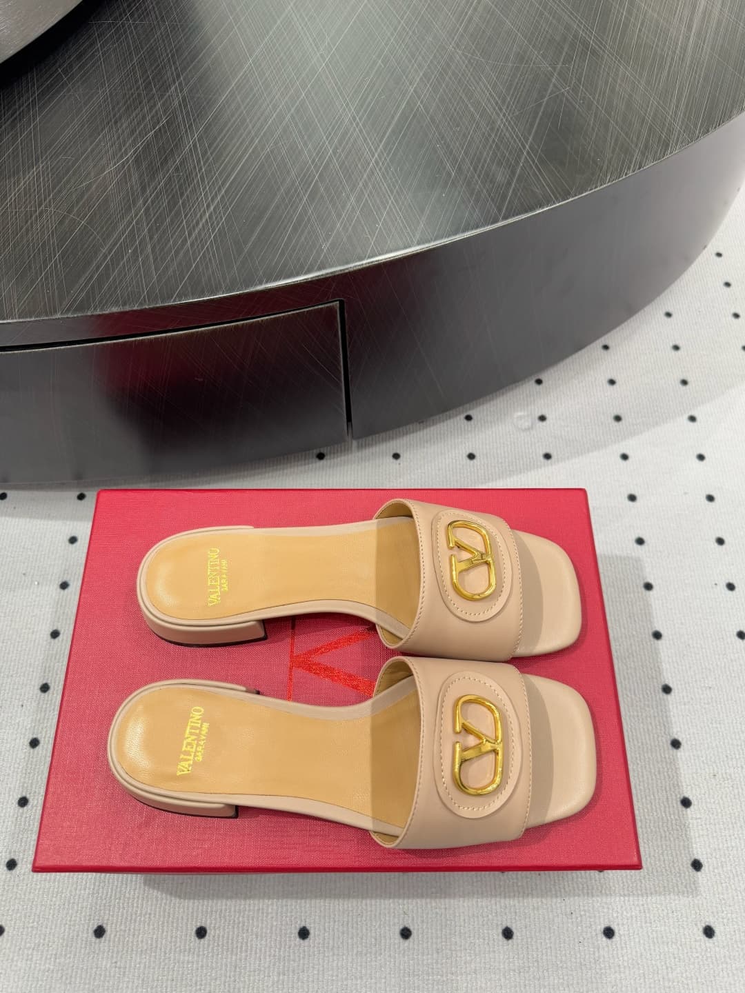 Valentino Vlogo Signature Slide Sandal Shoes Women