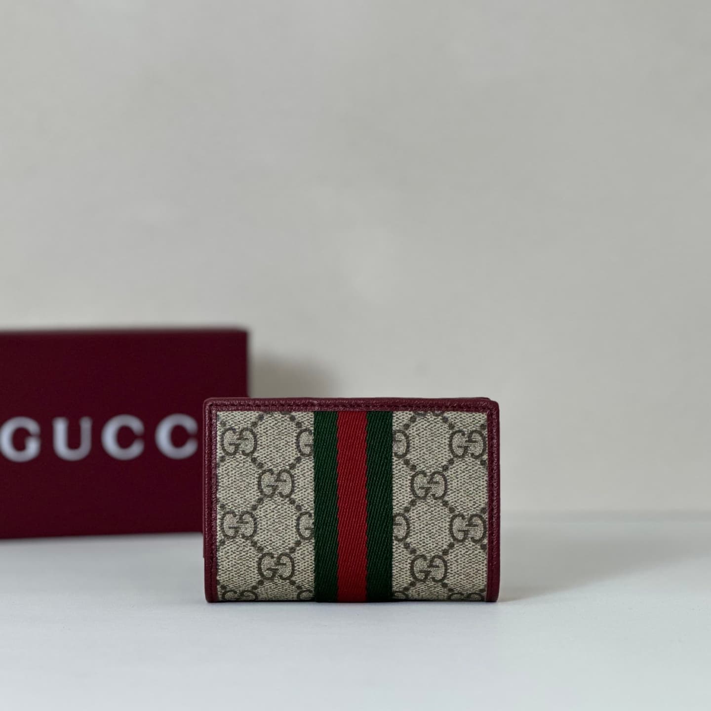 Gucci Ophidia small wallet Burgundy 838468 High