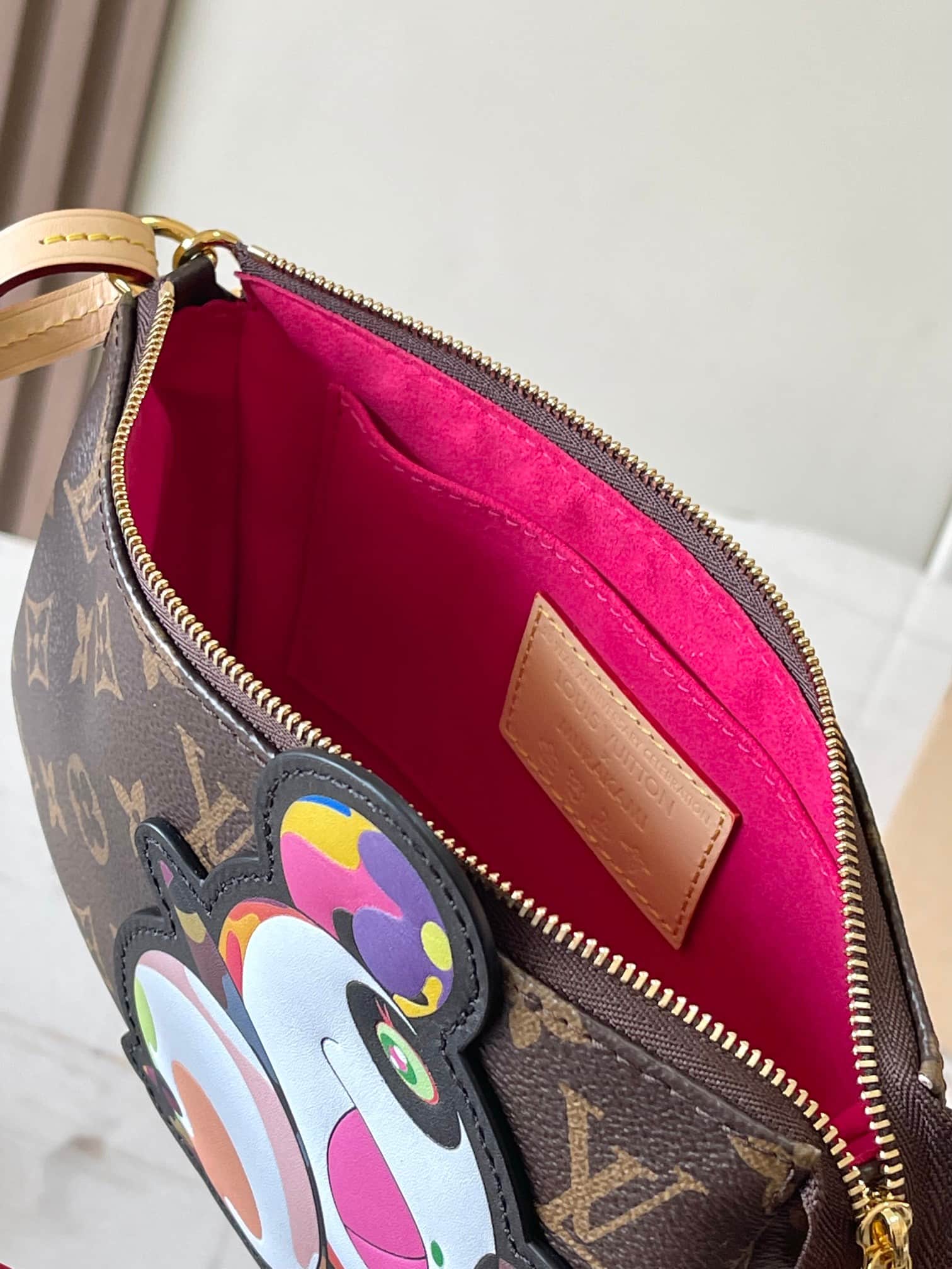 Louis Vuitton x Murakami Pochette Accessoires Monogram coated canvas M13440 Top