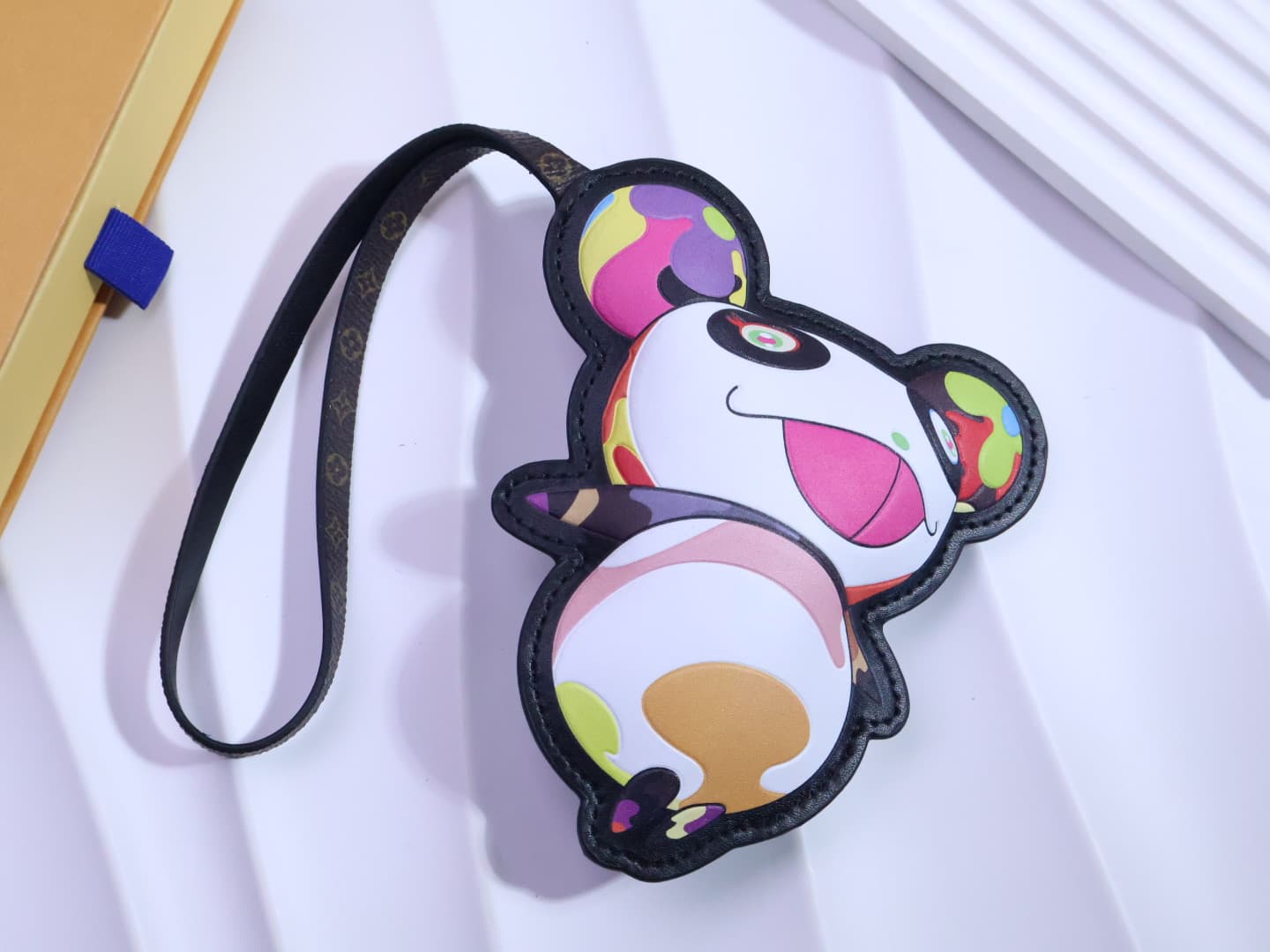 LV x Murakami Superflat Panda Bag Charm M02440