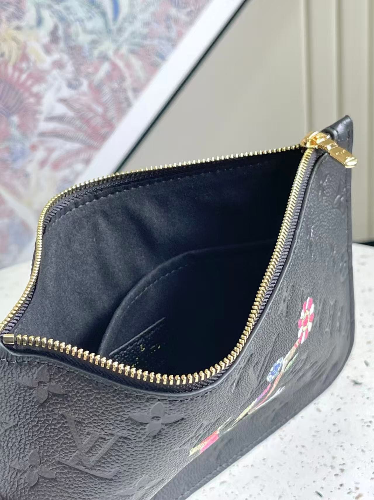 Louis Vuitton x Murakami Neverfull MM Monogram Empreinte leather M13675 High