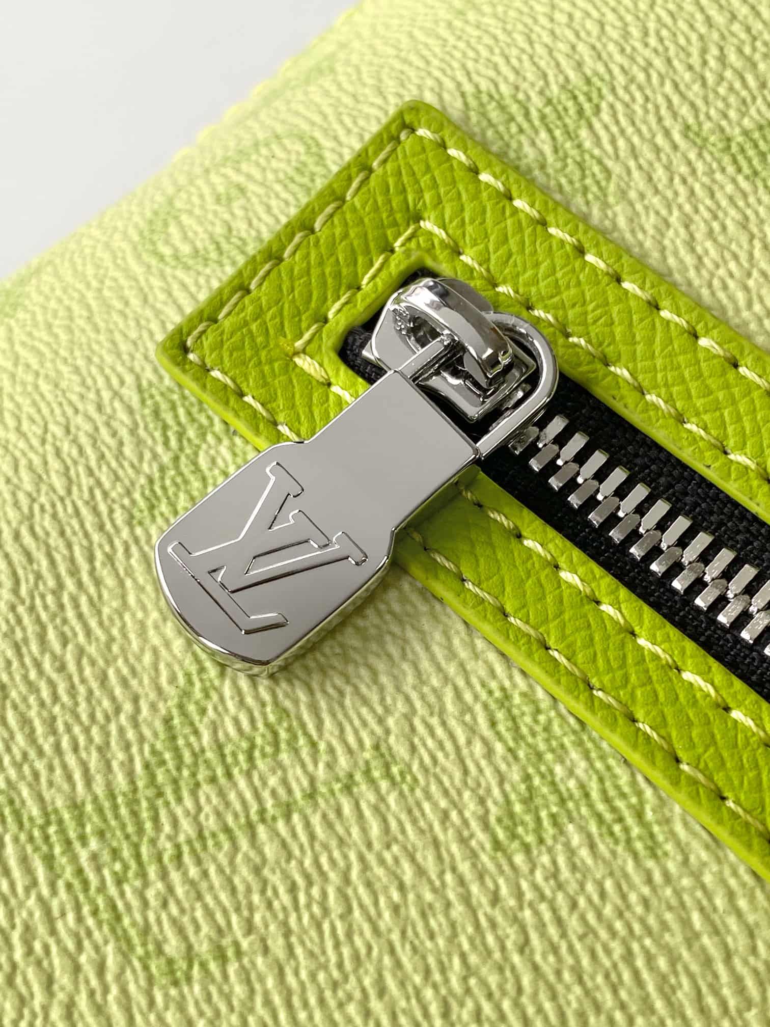 Louis Vuitton Taigarama Discovery Slim Backpack Lemon Yellow Monogram Canvas M14076 High