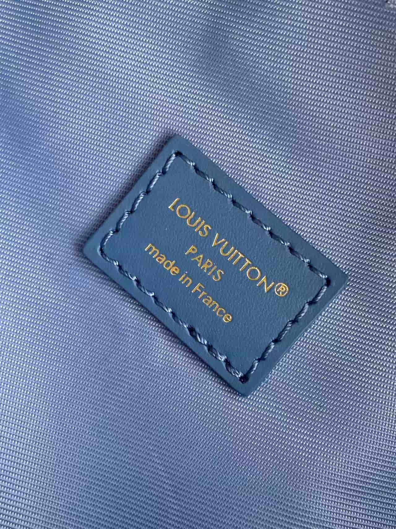 Louis Vuitton High Rise PM Denim Blue Cowhide M28356 High