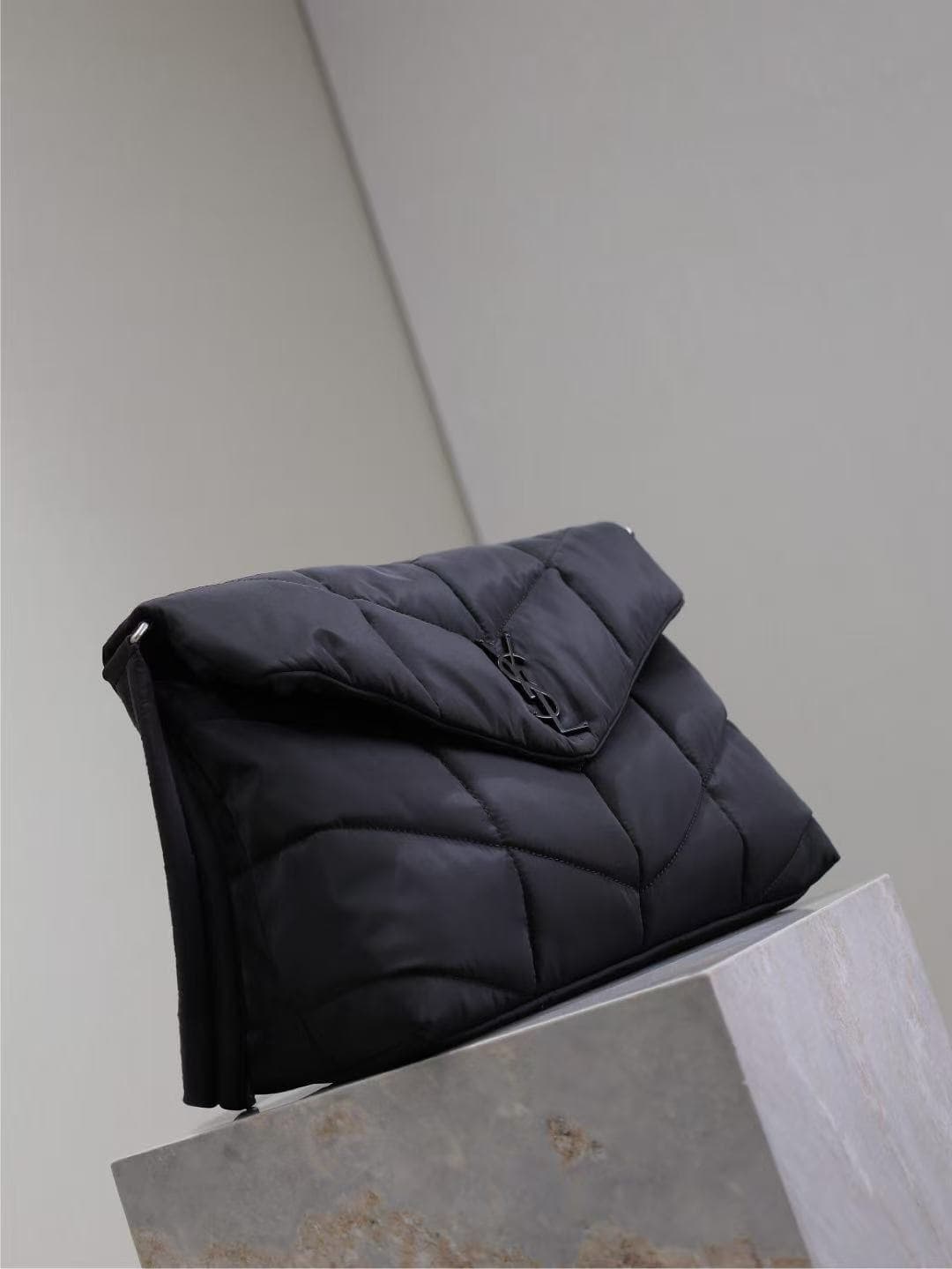 Saint Laurent Puffer Shoulder Bag in Nappa Leather High