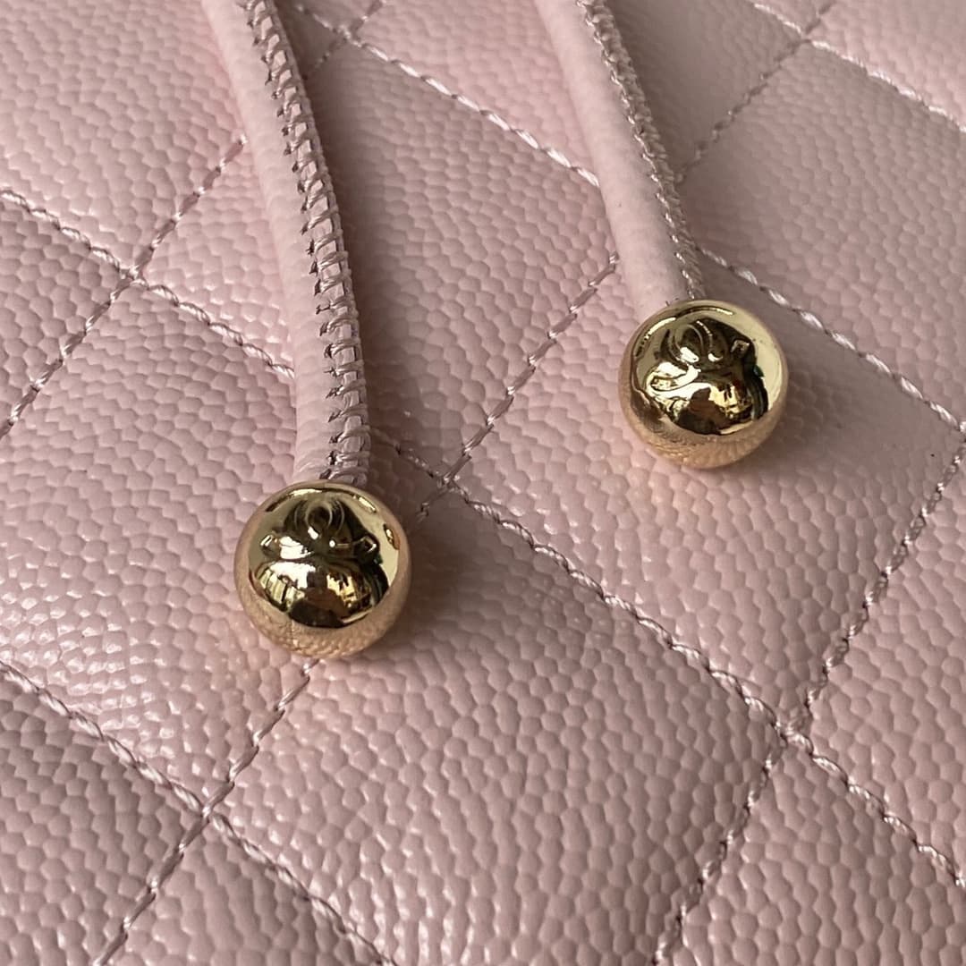 Chanel Urban Spirit Backpack Grained Calfskin & Gold-Metal AS4059 Pink A